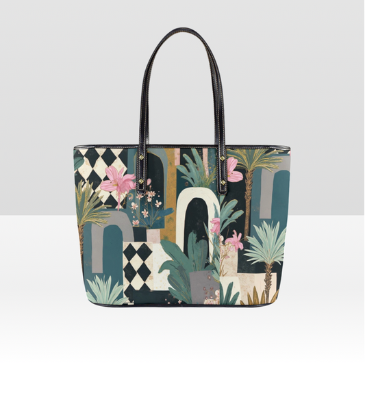 Checkered.Garden..by DRJ Designs. (Grey-Pink)