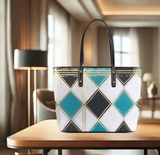TOTE | PU Leather - Large | Handmade Design | DRJ Designs