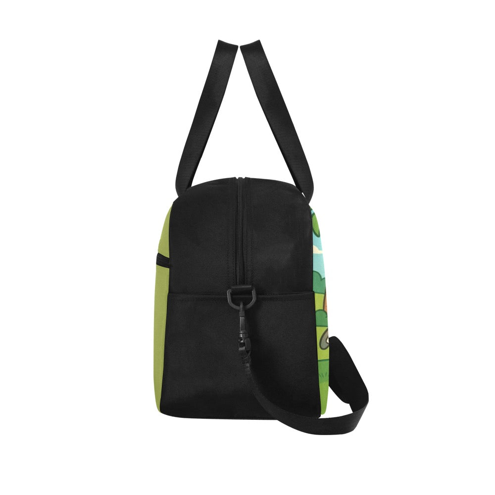 “Fore the Love of Golf” | Small Sport Bag - Shoe Compartment | Artsy Bag.