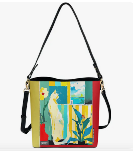 " Bella by the Sea " Cat - Bucket Bag | DRJ Designs